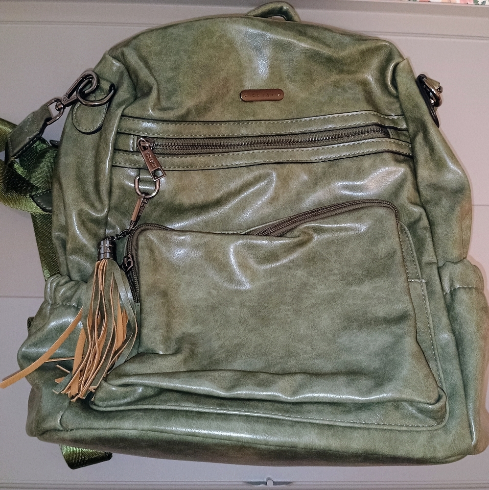 Sage Green Backpack